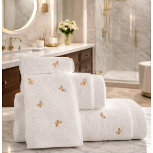REVE DE PAPILLON brown rankšluosčių rinkinys
