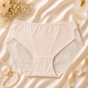 Kelnaitės DORIMODES su nėriniais beige